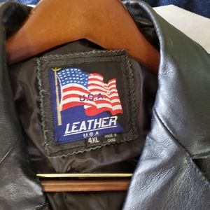 Leather Coat